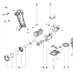 Metabo ULA 14.4-18 LED spare parts