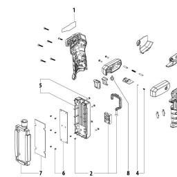Metabo PowerMaxx SLA LED spare parts
