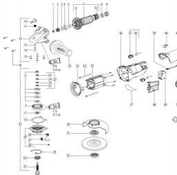 Metabo WE 14-125 Quick spare parts
