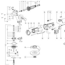 Metabo WEA 14-125 Quick spare parts