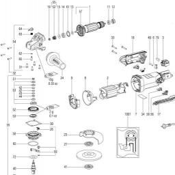 Metabo WP 12-125 Quick spare parts
