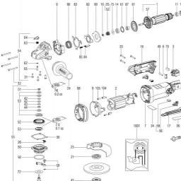 Metabo WPB 12-125 Quick spare parts
