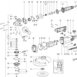 Metabo WPB 12-150 Quick spare parts
