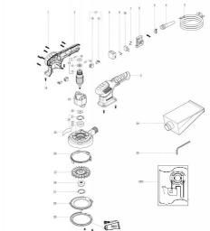 Metabo SXE 3125 spare parts