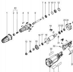Metabo GP 400 spare parts