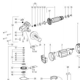 Metabo WE 15-125 HD spare parts