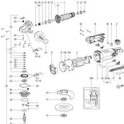 Metabo WEP 15-125 Quick spare parts
