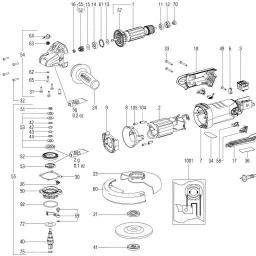 Metabo WEP 15-150 Quick spare parts