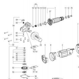 Metabo WEA 17-125 Quick spare parts