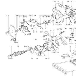 Metabo KSE 68 Plus spare parts