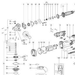 Metabo WEPBA 17-125 Quick spare parts