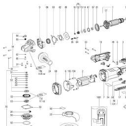 Metabo WEPBA 17-125 Quick spare parts