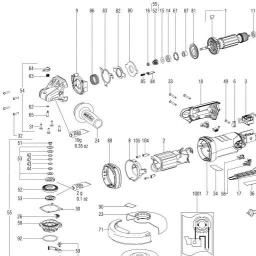 Metabo WEPBA 17-150 Quick DS spare parts
