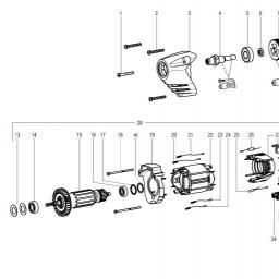 Metabo BE 4010 spare parts