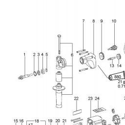 Metabo BE 75-16 spare parts