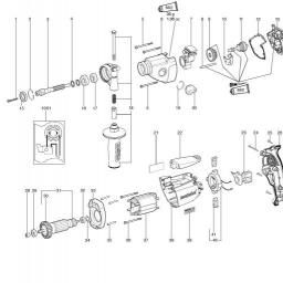Metabo BE 751 spare parts