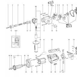 Metabo BE 1100 spare parts