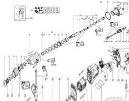 Metabo KHE 2443 spare parts