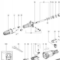 Metabo GE 710 Plus spare parts