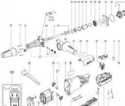 Metabo GEP 950 G Plus spare parts