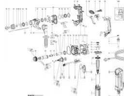 Metabo KHE 3250 spare parts