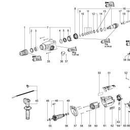 Metabo KHE 2850 spare parts