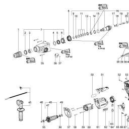 Metabo KHE 2650 spare parts
