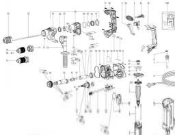 Metabo KHE 3251 spare parts
