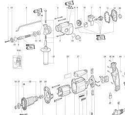 Metabo SBE 660 spare parts