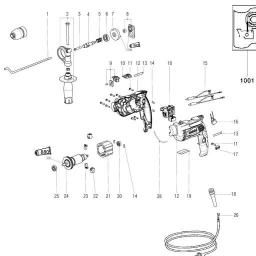 Metabo SBE 650 Impuls spare parts