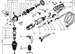 Metabo WE 1450-150 RT spare parts