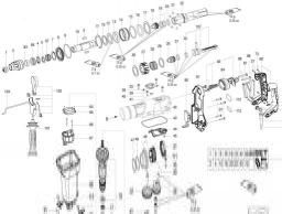 Metabo KHE 5-40 spare parts