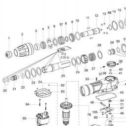 Metabo MHE 5 spare parts