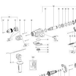 Metabo UHE 2660-2 Quick spare parts