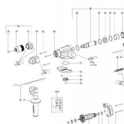 Metabo UHEV 2860-2 Quick spare parts