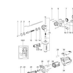 Metabo SBE 730 spare parts