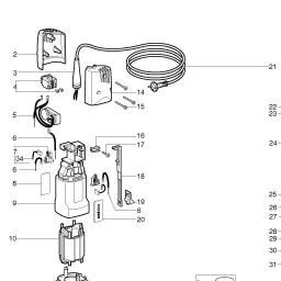 Metabo FME 737 spare parts