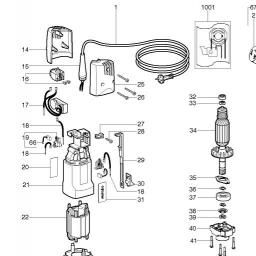 Metabo OFE 738 spare parts