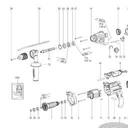 Metabo SBEV 1000-2 spare parts