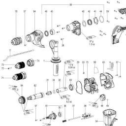 Metabo KHA 36 LTX spare parts