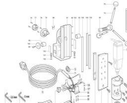 Metabo MAG 832 spare parts