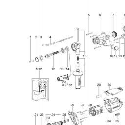 Metabo SB 710 spare parts