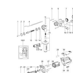 Metabo SBE 710 spare parts