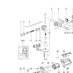 Metabo SBE 1100 Plus spare parts