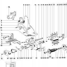 Metabo HO 0882 spare parts