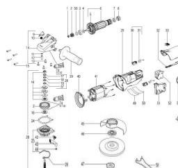 Metabo W 900 spare parts
