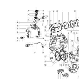 Metabo P 6000 Inox spare parts