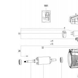 Metabo P 9000 G spare parts