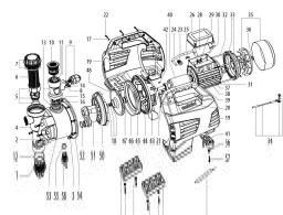 Metabo HWAI 4500 Inox spare parts