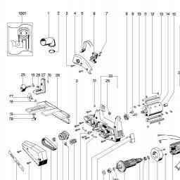 Metabo HO E 0983 spare parts